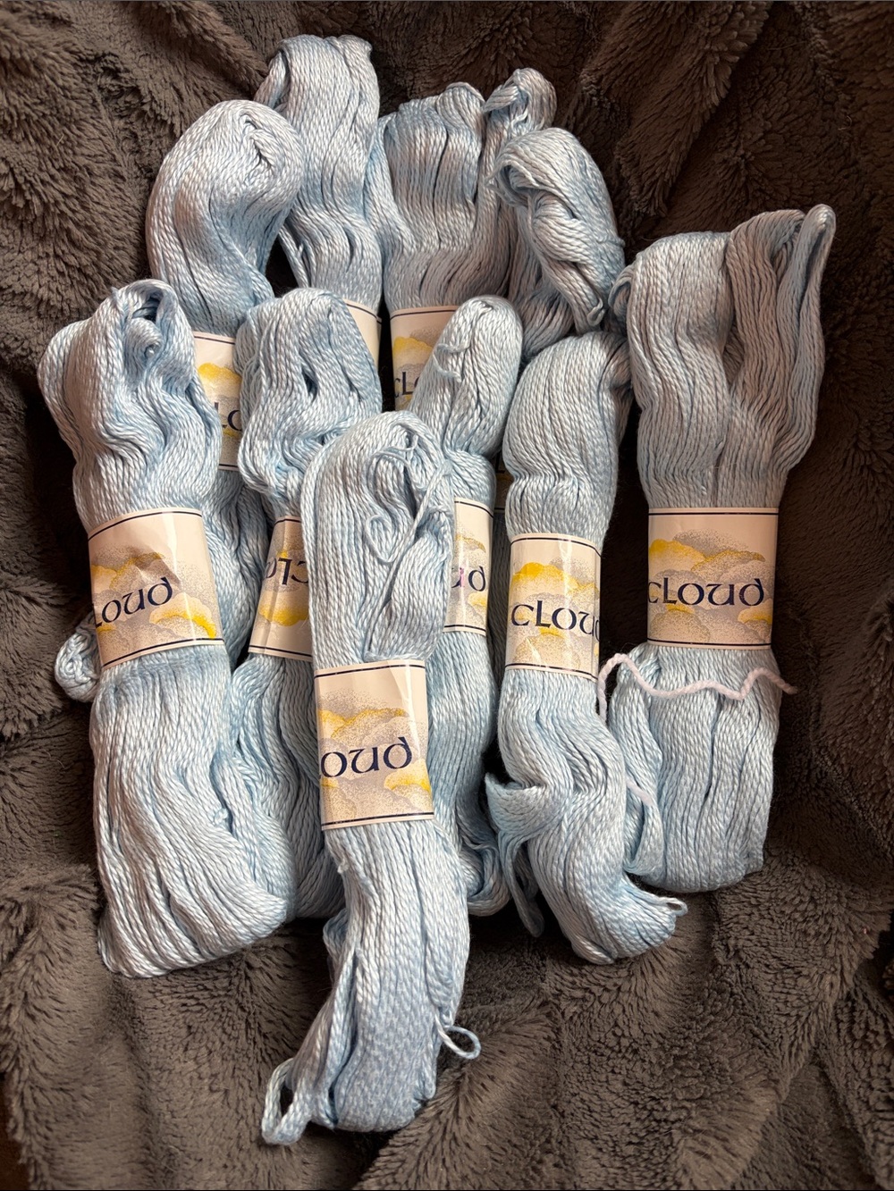 100% Cotton worsted weight yarn for knitting or crochet